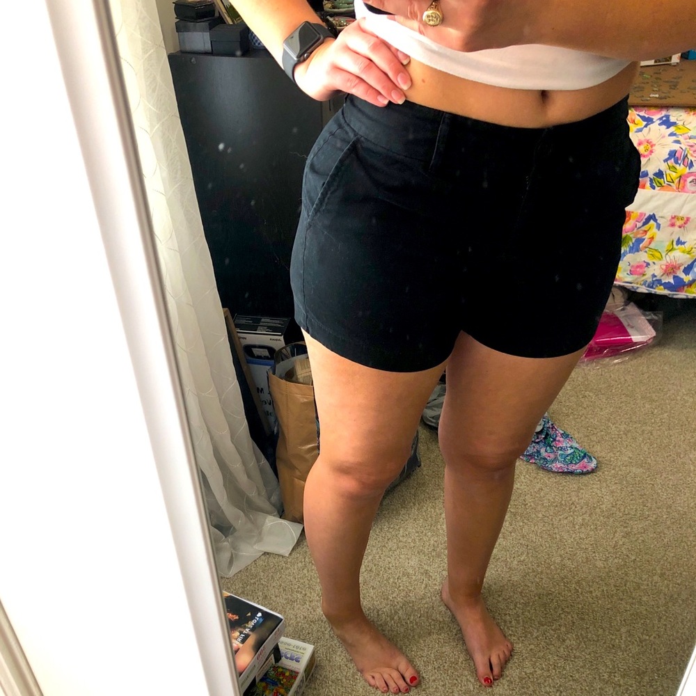 Black size 2 shorts from Loft
